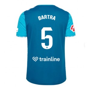 Real Betis Marc Bartra #5 Rezervni Dres 2024-25 Kratak Rukavima